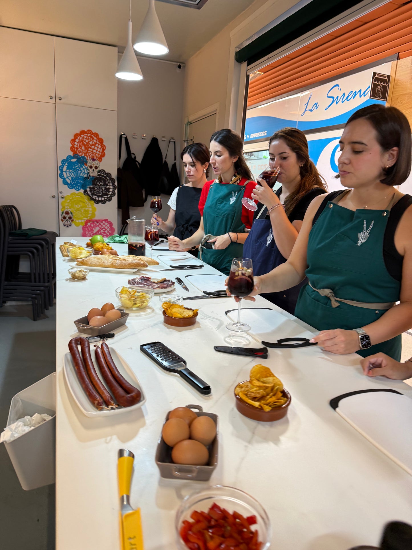 Olé Olé | Curso de cocina española tapas y sangría