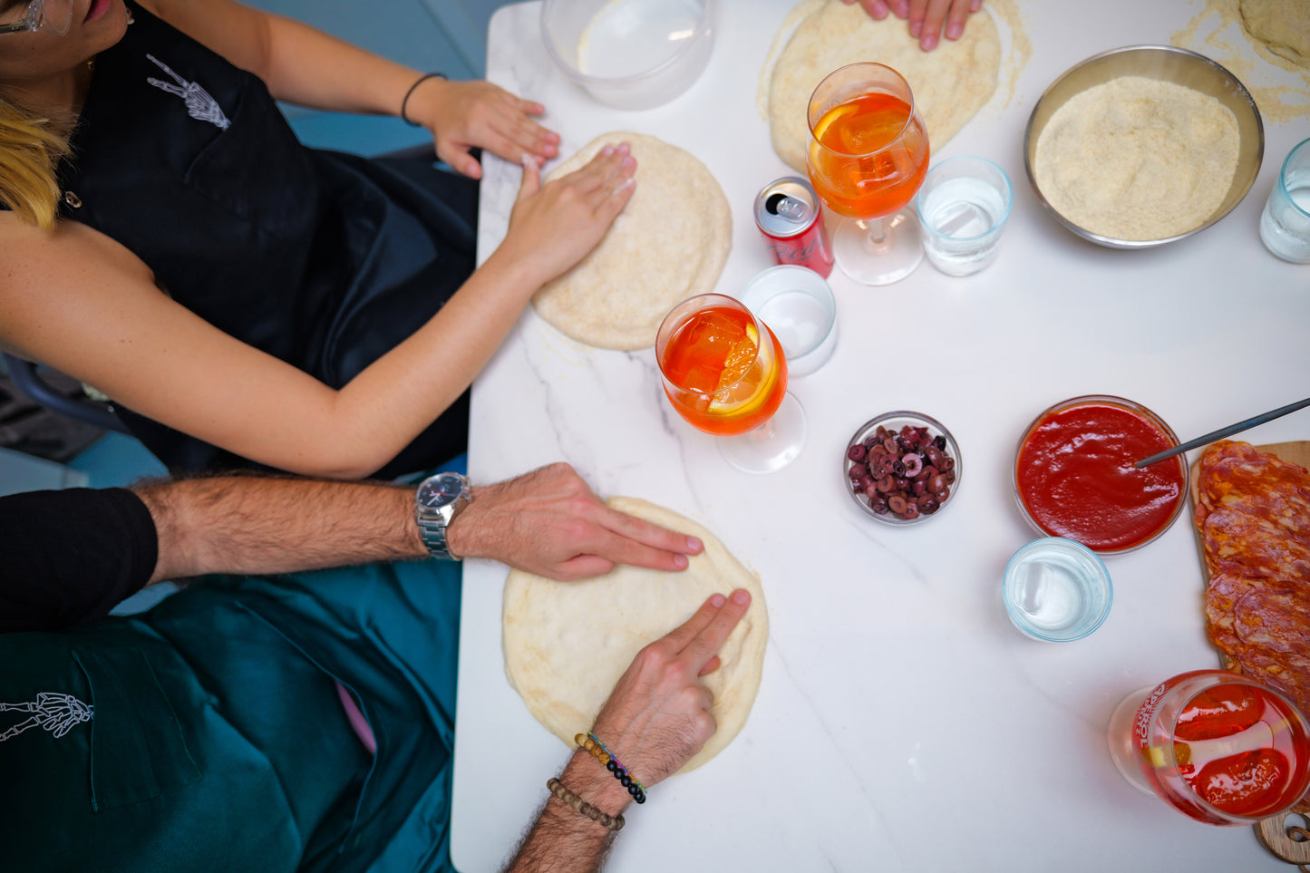 Spritzza | Curso de pizza napolitana y Aperol Spritz