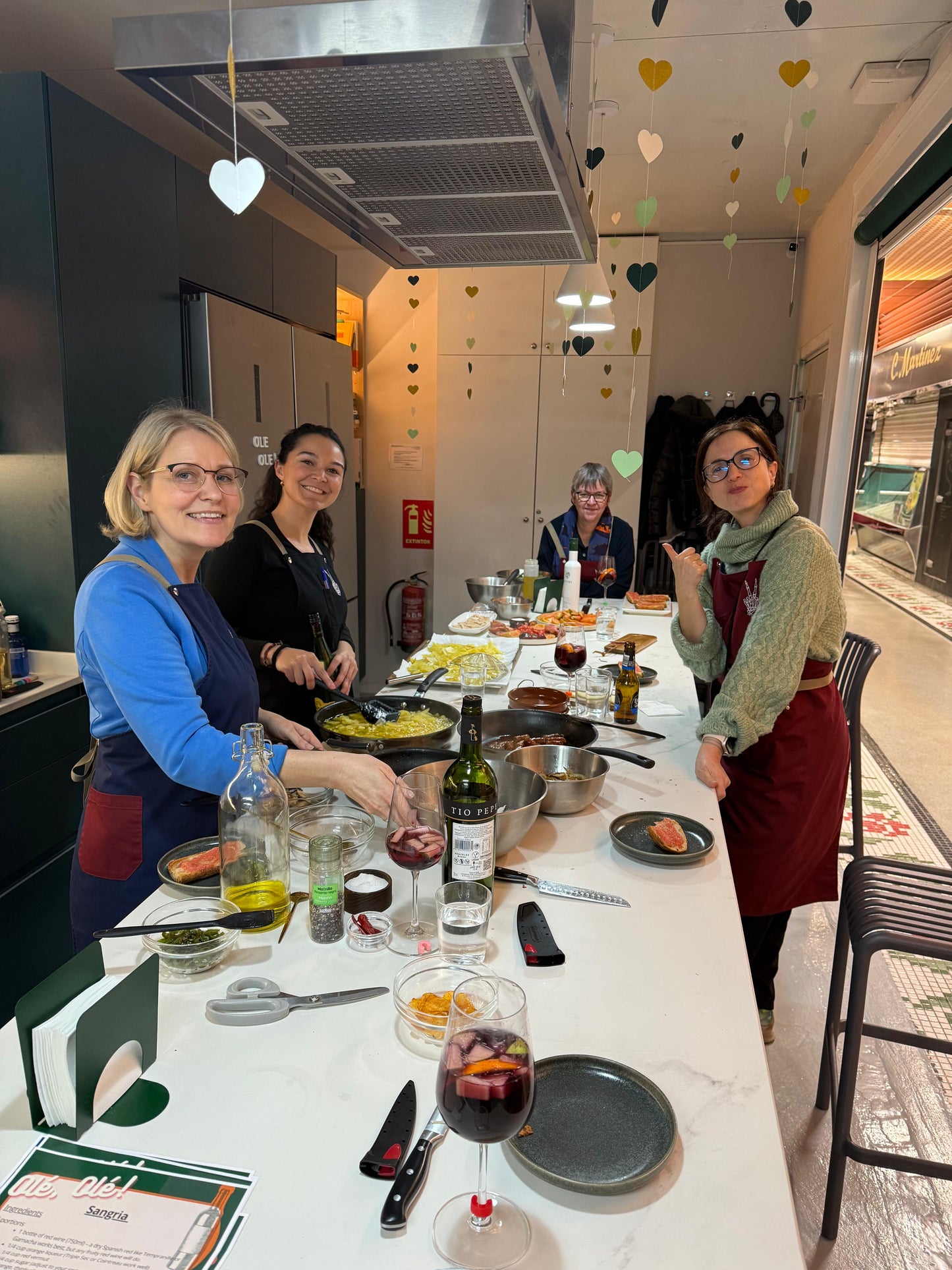 Olé Olé | Curso de cocina española tapas y sangría