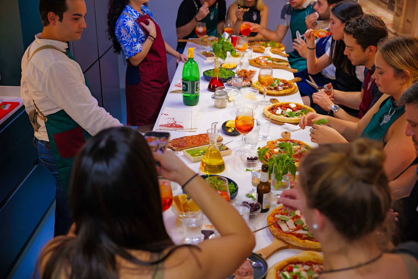 Spritzza | Curso de pizza napolitana y Aperol Spritz