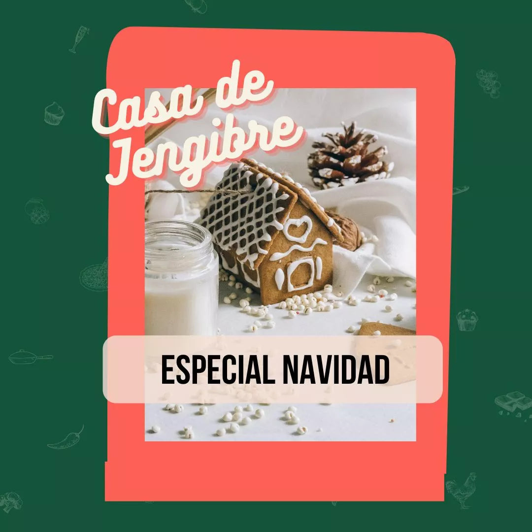 crea u propia casas de galleta de jengibre